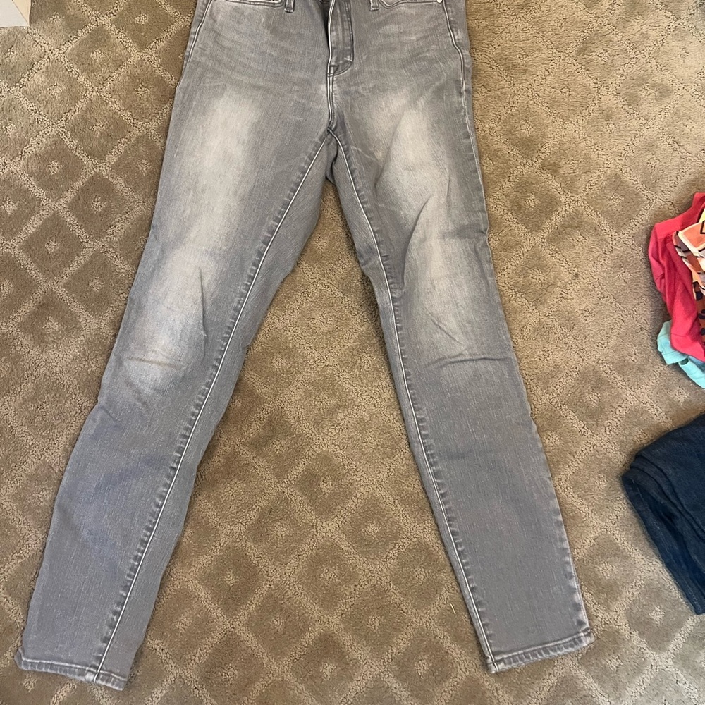 Athleta Women's Light Gray Skinny Jeans